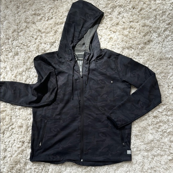 Vuori Other - New Vuori Black Hooded Jacket for women size large